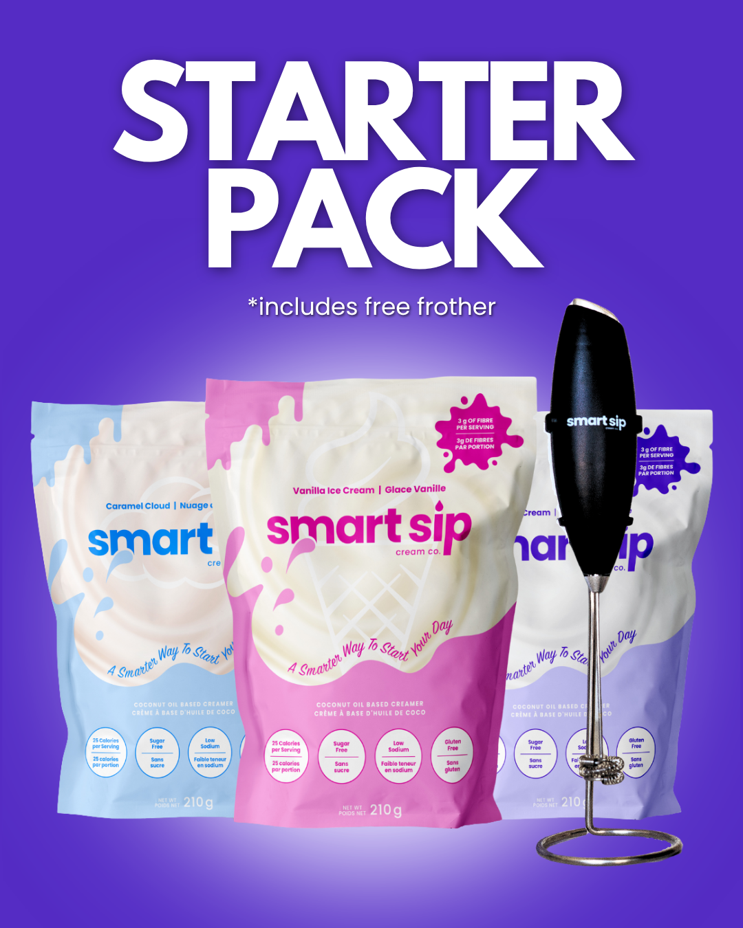Starter Pack with Free Frother