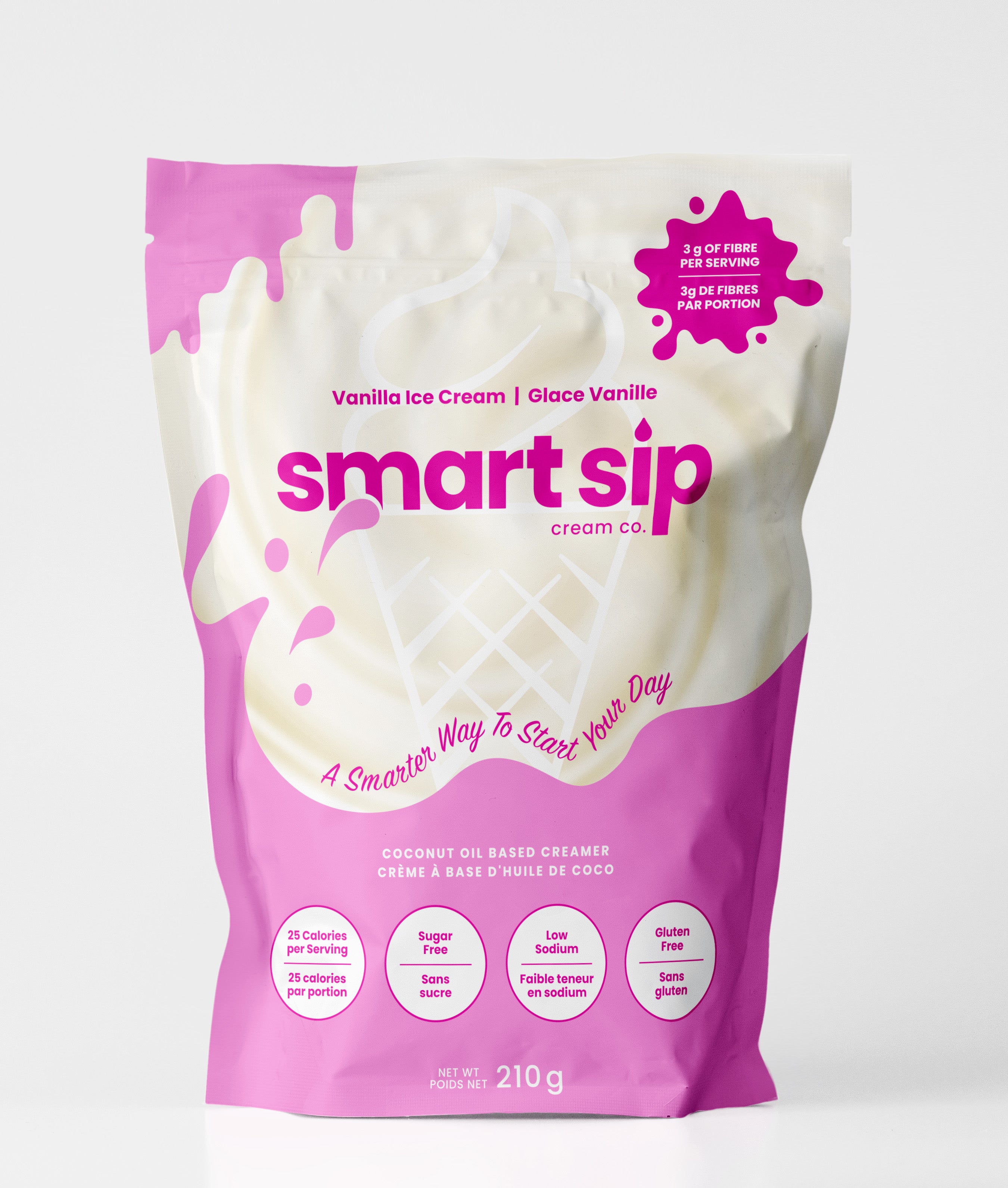 Best Seller! Vanilla Ice Cream – Smart Sip Cream Co.